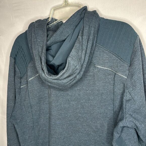 Athleta Navy Stronger Hoodie Sweatshirt. Size 2X. - Picture 6 of 8
